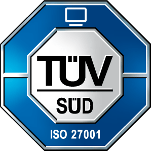 TÜV SÜD ISO 27001 Zertifizierung