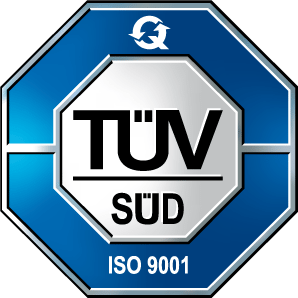 TÜV SÜD ISO 9001 Zertifizierung